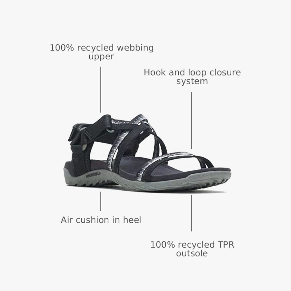 Merrell Terran 3 Crush Lattice Sandal New in Box - Picture 4 of 10